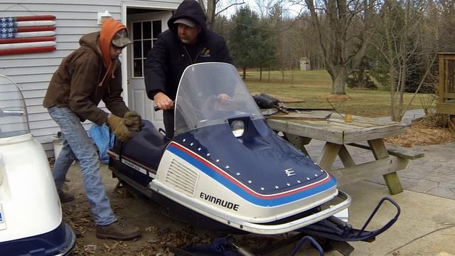 Classic Evinrude Snowmobiles