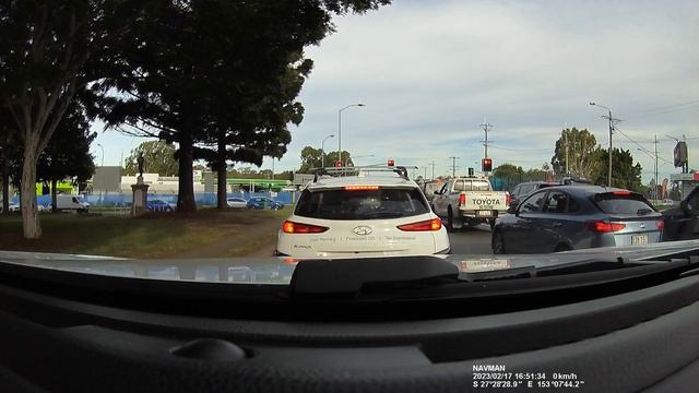 Navman MiVue 100 - Cannon Hill to Manly West, Brisbane. смотреть онлайн