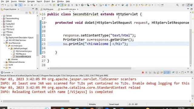 L - 7 SendRedirect() method in servlet in hindi with notes смотреть онлайн