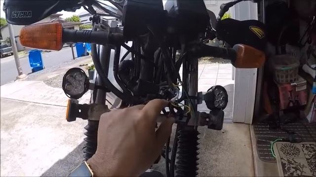 YAMAHA T DUB TW 200 Auxiliary fog, LED Lights. For GPS, Aux Line, Finding 12v wire power by Key. смотреть онлайн