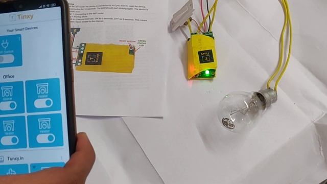 Tinxy Single Node Smart switch 16A/ 7A смотреть онлайн