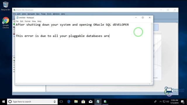 Simple Solution for Error ORA-01033 ORACLE initialization or shutdown in progress 2020 смотреть онлайн