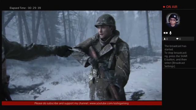 Call of Duty WWII Campaign Playthrough (Live Stream) #5 смотреть онлайн