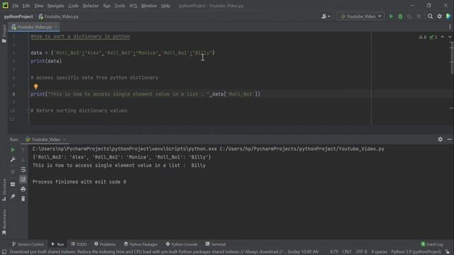How to sort a dictionary in python смотреть онлайн