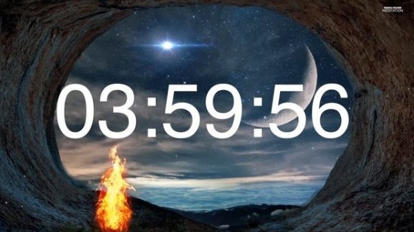 528Hz 8 Hour Timer | Count Down 8 Hours | Relaxing Sleep Music Timer | Meditation | Sleep Music