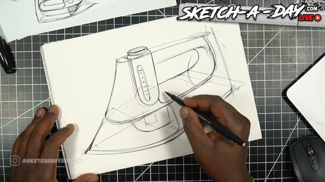 Industrial Design Sketching by Sketch A Day - LIVE смотреть онлайн