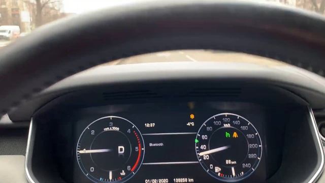 Работа адаптивного круиз контроля на Range Rover Sport L494 2014 смотреть онлайн