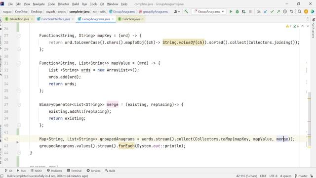 Java Coding Interview Problem, Group Anagrams смотреть онлайн