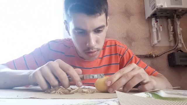 Как быстро почистить картошку смотреть онлайн