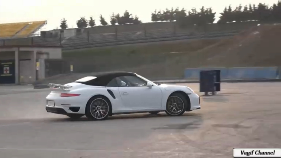 Porsche 991 Turbo S Crazy Drive Vagif Channel смотреть онлайн