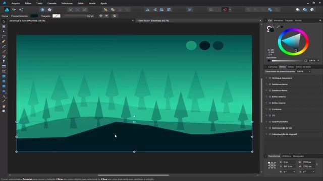 Como criar um cenário monocromático? || How to create a monochrome background? смотреть онлайн