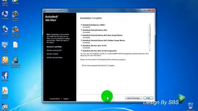 How to installation 3D Max 2011 32 bit and 64 bit tutorial смотреть онлайн