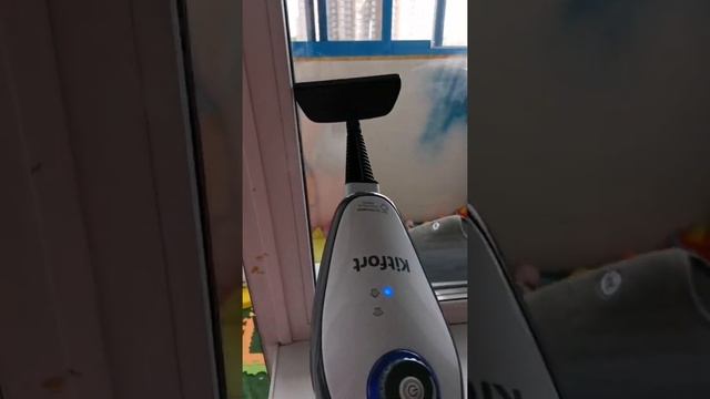 Уборка квартиры с незаменимым помощником, паровой шваброй Kitfort KT-1008 