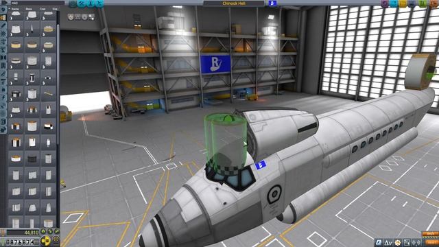 Kerbal Space Program: Breaking Ground - Chinook Helicopter Build смотреть онлайн