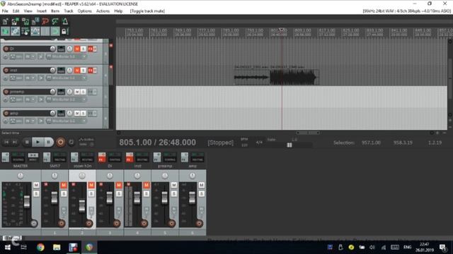 АБРАЗИВ #21 Запись гитары с предусилителем + плагины