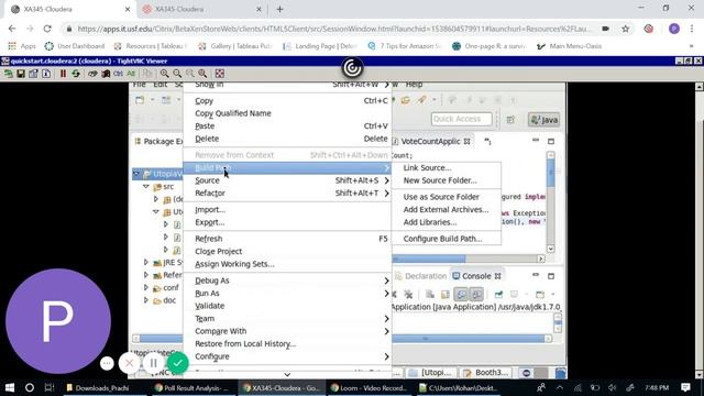 Big Data-Cloudera Map Reduce Tutorial-Utopia Vote Count смотреть онлайн