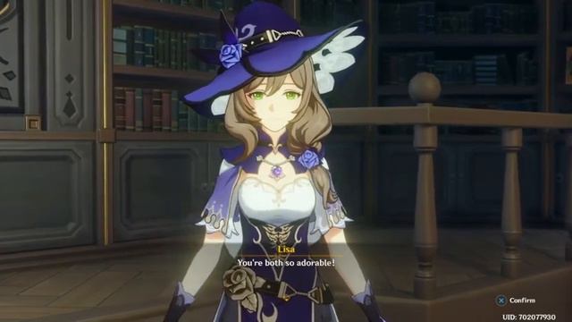 Genshin Impact - Jean and Lisa Introduction смотреть онлайн