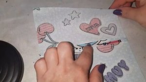 Обтачной шов в сложную рамку