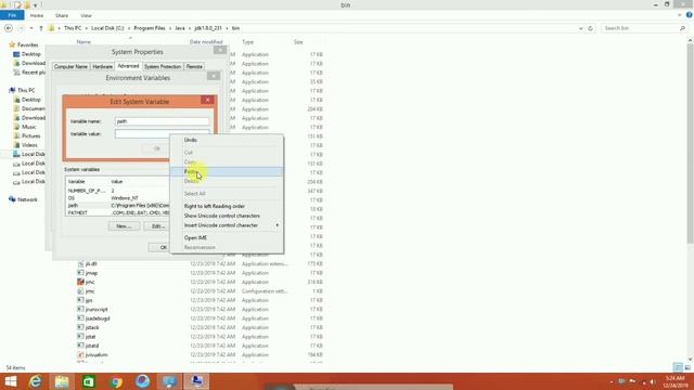Java sdk how to set path/ Java SDK ka path set kaise karen смотреть онлайн