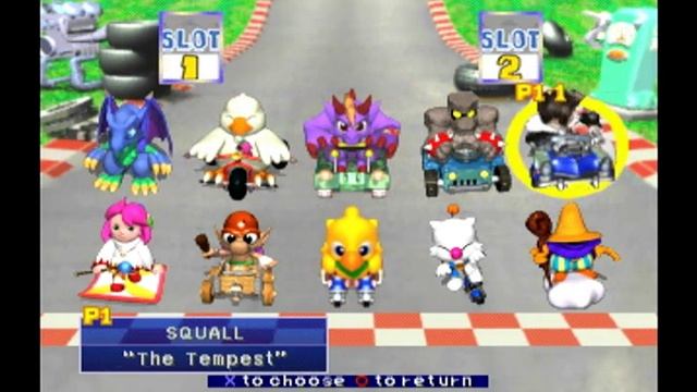 (☆/10) Let's play Chocobo Racing! - Secret Character Showcase смотреть онлайн