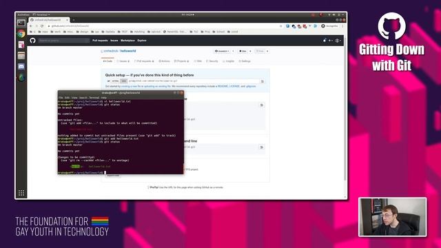 Gitting Down with Git - Episode One: Setting Up Your First Git Repo смотреть онлайн