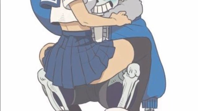Sans X Frisk(darkside)