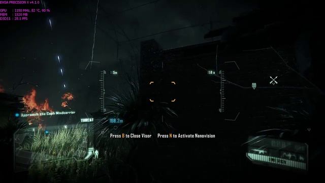 Gameplay Crysis 3 Update v1.3 2GB GTX 660 Superclocked FX 6100 смотреть онлайн