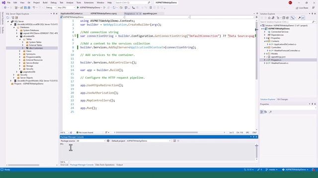 How to fix EF Core Update Database Migration issue in VS 2022 ? смотреть онлайн