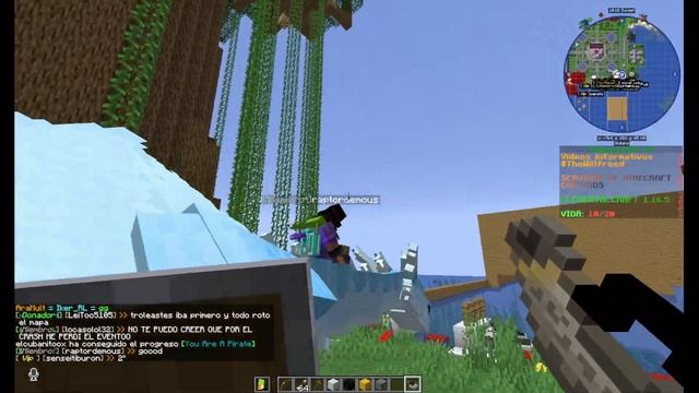Servidor de minecraft 1.16.5 con mods (Grandioso evento de motos de agua) смотреть онлайн