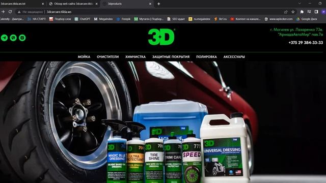 SEO-аудит - 3dcarcare.tilda.ws смотреть онлайн