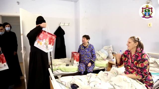 19 01 2022 Епископ Диодор посетил пациентов кардиологического отделения Клинической Больницы № 172 смотреть онлайн