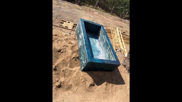 WORLD'S LARGEST & HEAVIEST SINGLE-MOULD RESIN BATHTUB | HOUZDECOR | POORIYAM смотреть онлайн