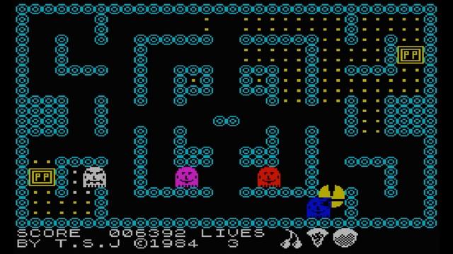 Ретро игры на ZX Spectrum / обзор игры Mac Man смотреть онлайн