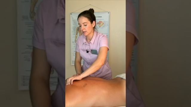 Разминание подушечками 4х пальцев. Массаж спины смотреть онлайн