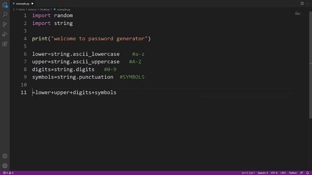 Random Password Generator in Python | Generate Random Password Using Python смотреть онлайн