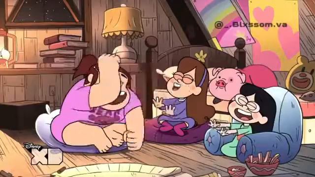 Gravity Falls Fandub | Sleepover Scene смотреть онлайн