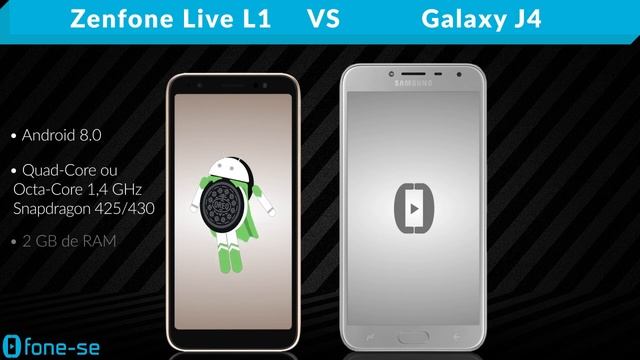 Zenfone Live L1 vs J4 (Comparativo) смотреть онлайн