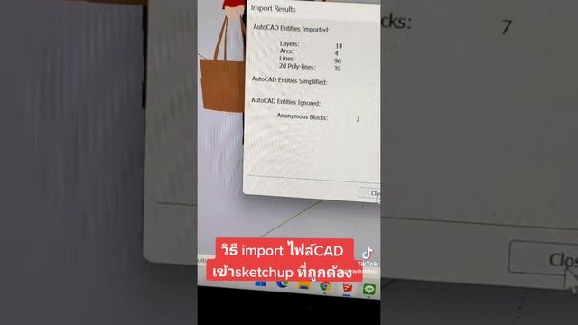 วิธี import ไฟล์ CAD เข้า sketchup ที่ถูกต้อง смотреть онлайн