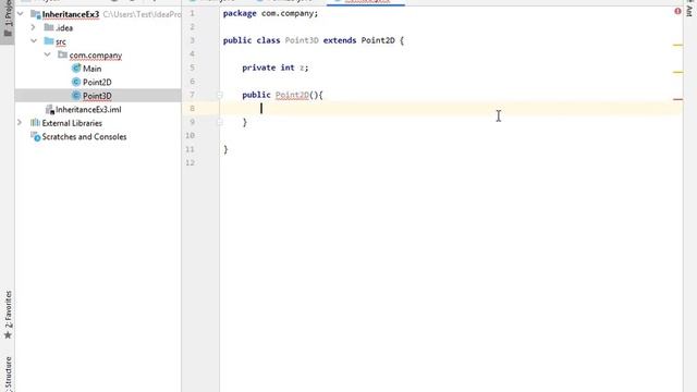 Inheritance Exercise 3 Using JAVA Object Oriented Programming In INTELLIJ смотреть онлайн