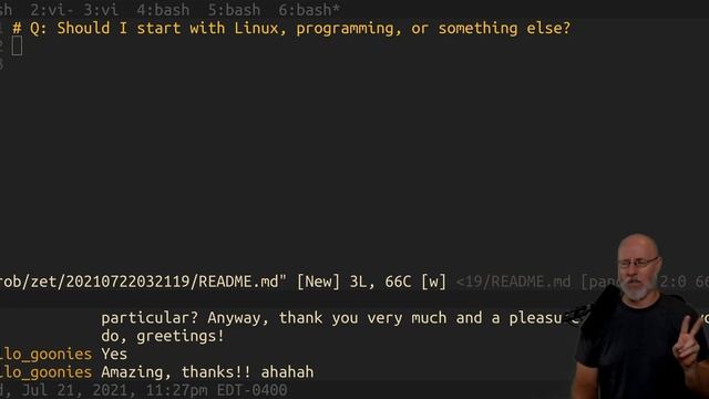 Q: Should I start with Linux, programming, or something else? смотреть онлайн