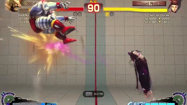Juri vs Zangief (Sercan DURAK vs DarkNullifer ) Super Street Fighter 4 PC смотреть онлайн