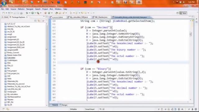 convert binary octal decimal hexadecimal - java смотреть онлайн