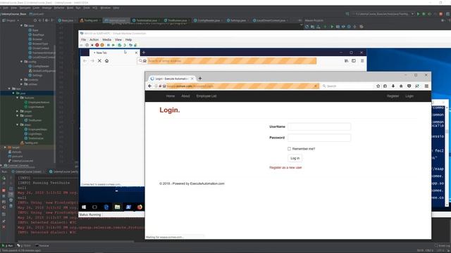Running Selenium Parallel Test with TestNG + Cucumber + Maven command line смотреть онлайн