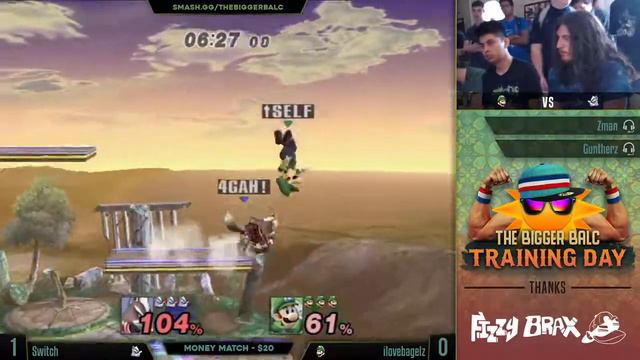 The Bigger Balc TRAINING DAY - Money Match ft. Switch (Wolf) VS ilovebagelz(Luigi) смотреть онлайн