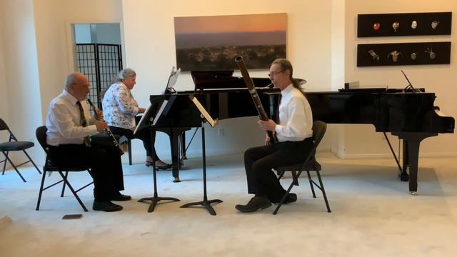 Trio for piano, oboe and bassoon by F Poulenc смотреть онлайн
