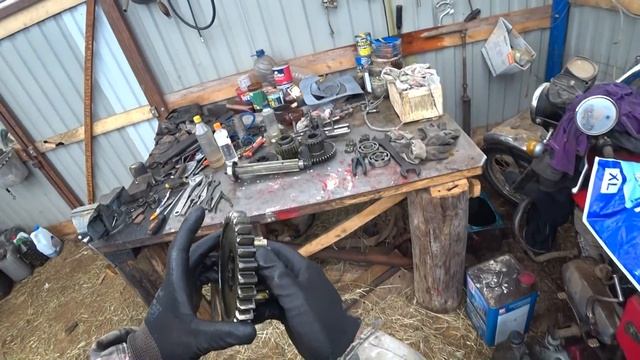 трактор Т 30\/подробный разбор КПП и диагностика\/tractor T 30\ / detailed analysis of the gearbox смотреть онлайн