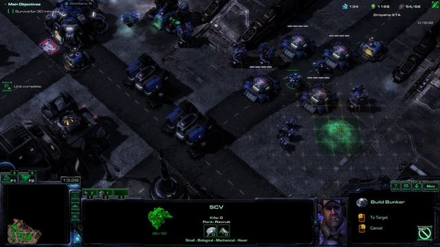 StarCraft: Mass Recall V7.0 Terran Campaign Mission 3 - Desperate Alliance смотреть онлайн