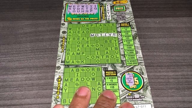 VA Scratch King #111 - $5 Super Bonus Crossword Game (Livestream Tomorrow @7PM EST) смотреть онлайн