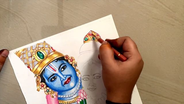 Lord balaji pencil sketch | venkateswaraswamy pencil drawing | Timelapse video | Neerajakanna смотреть онлайн