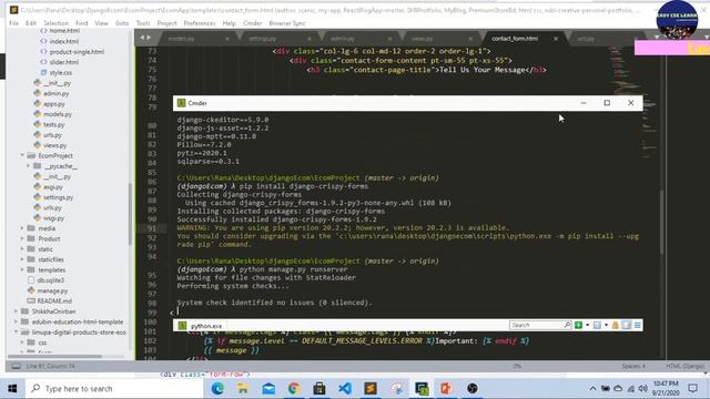 Django Full E-commerce web app in Bangla | details contact form two | part 34 смотреть онлайн